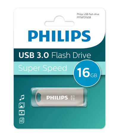 Флеш-накопитель Philips FM16FD165B/97, 16 ГБ, USB 3.0