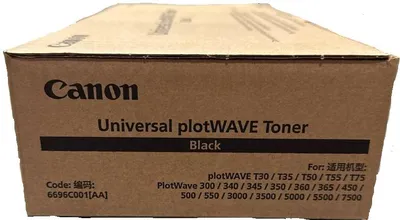 Тонер OCE 1070129856, универсальный, черный, 2×0,500 кг, PlotWave