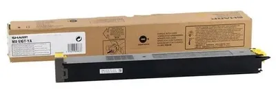 Тонер-картридж Sharp MX-51GTYA, жёлтый, 18000 стр