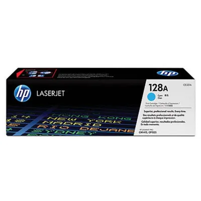 Картридж HP 128A CE321A, голубой, 1300 страниц, для LaserJet Pro CM1415/CP1525