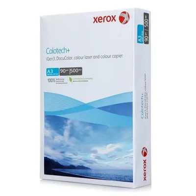 Бумага Xerox Colotech Plus Blue, A3, 90 г/м², 500 листов
