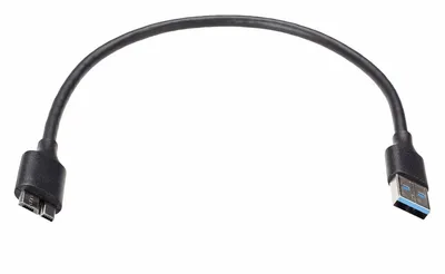 Кабель USB VCOM TUS712-0.3M_275088, USB 3.0 Am-MicroBm, 0,3 м, медный