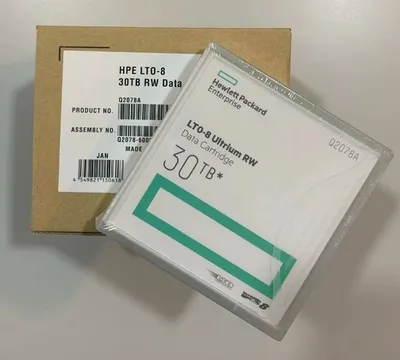 Ленточный накопитель HPE LTO-8 Ultrium 30TB RW Data Cartridge Q2078A