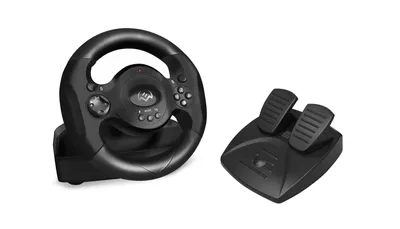 Руль SVEN SV-017934, GC-W300, с педалями, 10 кнопок