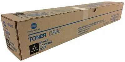 Тонер-картридж Konica Minolta TN-514K (A9E815C), черный, для bizhub C458/558/658