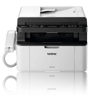 Многофункциональное устройство Brother MFC-1815R A4, 20 cтр/мин, GDI, факс, трубка, ADF 10, + строго 2шт TN1075