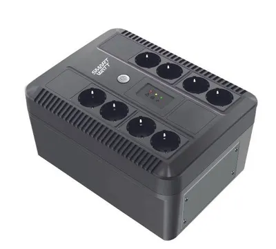 ИБП SMARTWATT UPS SAFE PRO 850, 850 ВА/480 Вт, линейно-интерактивный, 8×Schuko