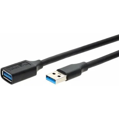 Кабель USB VCOM TUS708-3M_049200, USB 3.0, Am-Af, 3 м, чёрный