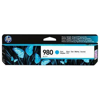 Картридж HP 980 (D8J07A), голубой, пигментные чернила, 6600 страниц