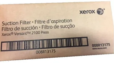 Пылевой фильтр Xerox 008R13175 для Versant 80/180/2100, всасывающий