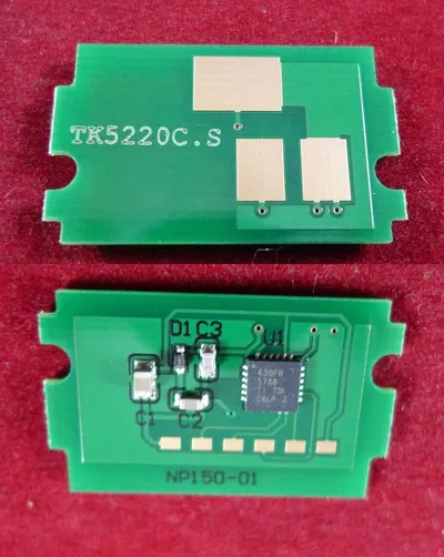 Чип ELP Imaging TK-5220C для Kyocera Ecosys, Cyan, 1.2K