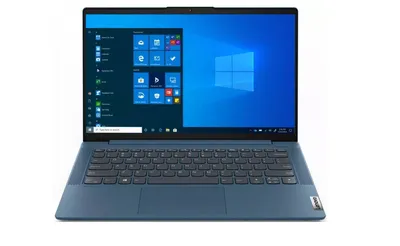 Ноутбук Lenovo IP5 14ALC05 14" FHD, AMD R7-5700U, 8Gb, 512Gb SSD, no ODD, Win10, синий (82LM00A5RU)
