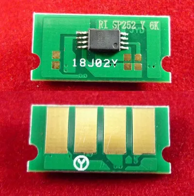 Чип ELP ELP-CH-SPC252HEY-6K, для Ricoh SP C252Dn/C262Dnw, желтый, 6K