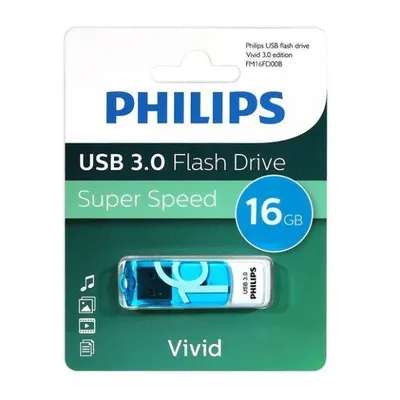 Флеш-накопитель Philips Vivid Edition FM16FD00B/97, 16ГБ, USB 3.0