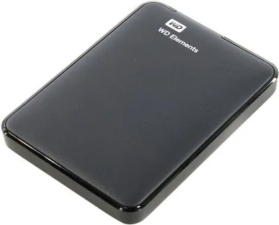 Внешний HDD WD Elements Portable WDBUZG0010BBK-EESN, 1TB, USB 3.0, 2.5"