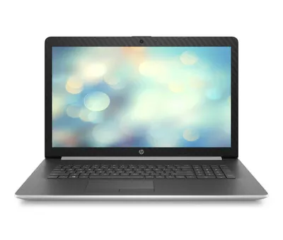 Ноутбук HP17 17-by2052ur 17.3" HD+, Intel Core i3-10110U, 8Gb, 256Gb SSD, DVD-RW, Win10, серебристый