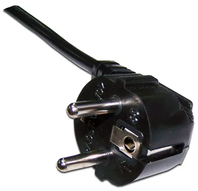 Кабель питания Lanmaster LAN-PP19/SHA-3.0-BK, C19→Schuko, 3м, 16А, черный