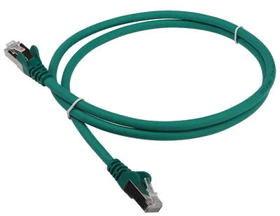 Патч-корд LANMASTER LAN-PC45/S6-5.0-GN, FTP кат.6, 5 м, LSZH, зелёный