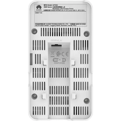 Точка доступа Huawei 50084981, AP263, Wi-Fi 6, Wall-plate