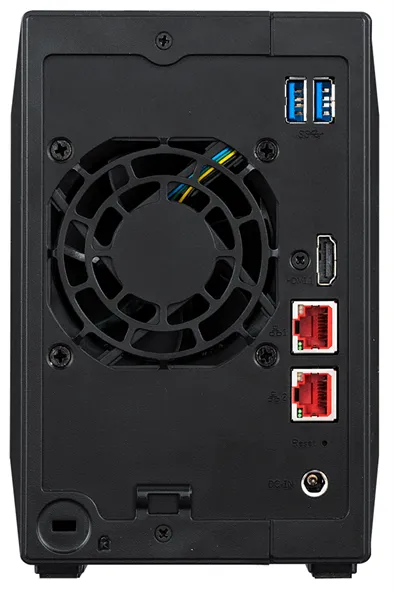 НАС сервер ASUSTOR AS5202T 2-Bay NAS/Media player/Intel Celeron J4005 2.0GHz up to 2.7GHz (Dual-Core ), 2GB SO-DIMM DDR4, noHDD(HDD,SSD),/2x 2,5Gb (LAN)/3xUSB3.2,HDMI/4ip camera license