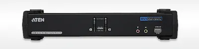 KVM-переключатель Aten CS1782A-AT-G, USB+DVI, 2 порта