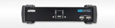 KVM-переключатель ATEN CS1762A-AT-G, 2 порта, DVI-I, USB