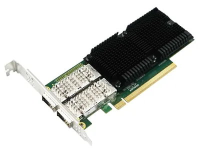 Сетевой адаптер Lr-Link LRES1014PF-2QSFP28, 2×100GbE QSFP28, PCIe 4.0 x16