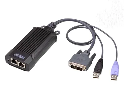KVM-модуль Aten KG6900T-AX, USB DVI KVM DigiProcessor, 2×RJ-45, 10/100/1000