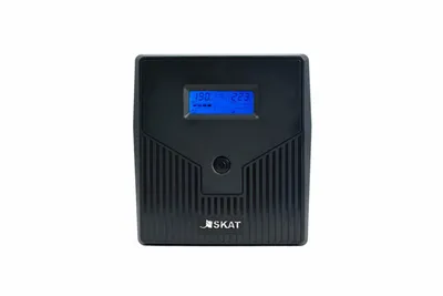 ИБП Бастион 456 SKAT-UPS 1000-IN-2x7, 1000 ВА/600 Вт, Line-Interactive, LCD