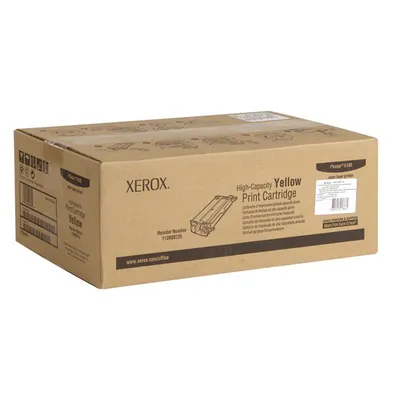 Картридж Xerox 113R00725, Phaser 6180, жёлтый, большой ёмкости