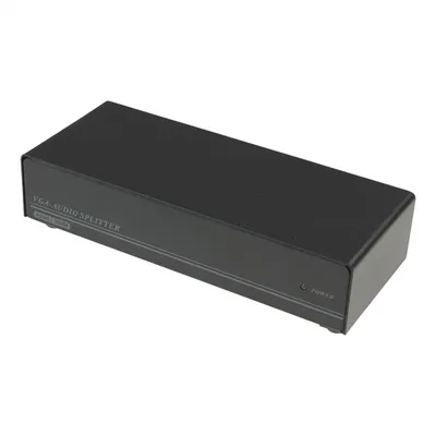 Разветвитель VGA OSNOVO D-VA104, 1×VGA/аудио → 4×VGA/аудио, до 50 м