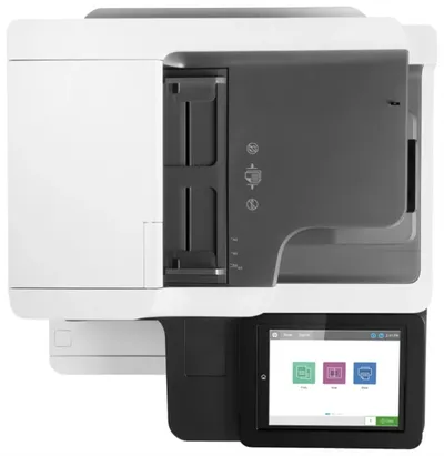 Лазерное многофункциональное устройство HP LaserJet Enterprise MFP M635fht (p/c/s/f, A4,1200dpi,61ppm,1,5Gb,HDD500GBenc,3 trays 100+2х550,ADF150,Duplex,stand,USB/GigEth,cart.10,5k in box)