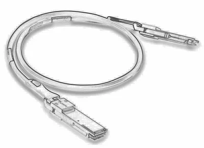 Кабель Future Technologies FT-SFP+CABP-AWG30-2, SFP+–SFP+, 10 Гбит/с, 2 м