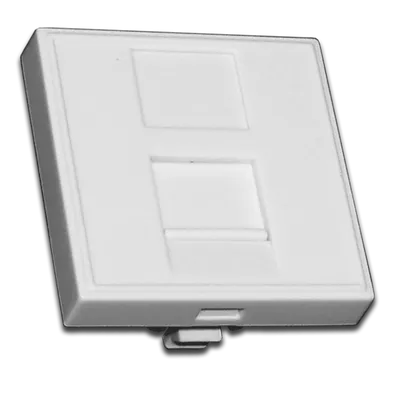 Вставка LANMASTER TWT-SIP-23N-WH 45x45 мм со шторкой для Keystone