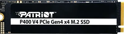 Твердотельный накопитель PATRIOT P400 V4 P400VP500GM28H, 500 ГБ, M.2 2280, NVMe PCIe 4.0 x4