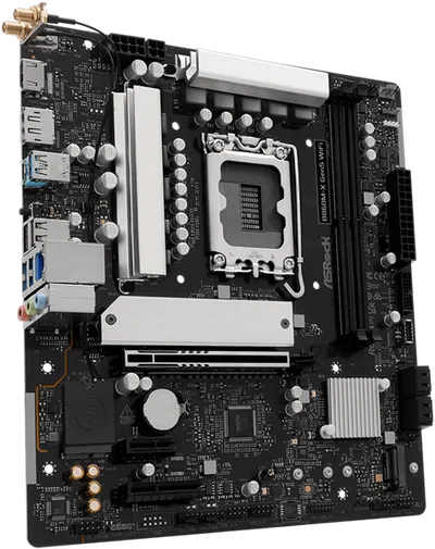 Материнская плата ASROCK B860M-X Gen5 WiFi, LGA1851, Intel B860, mATX
