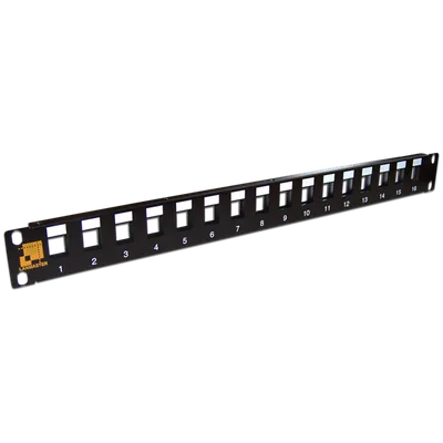 Патч-панель LANMASTER TWT-PP24OK-UTP, наборная, 19", 1U, 24 порта