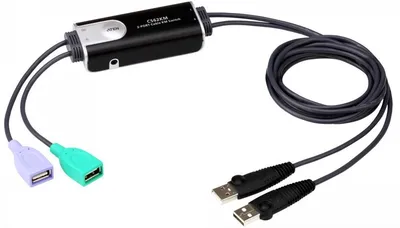 Переключатель KM Aten CS62KM-AT, 2 порта USB