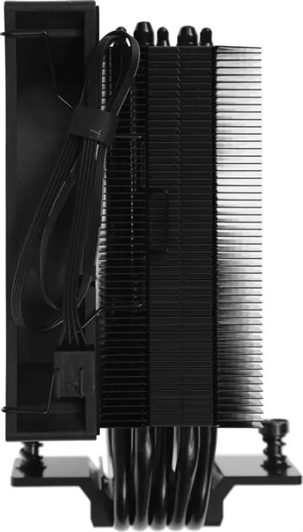 Кулер процессорный PCCOOLER RT500 BK, башенный, 152мм, черный