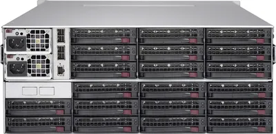 Дисковая полка Supermicro CSE-847E1C-R1K23JBOD, 4U, 44×3.5", 2×1200Вт
