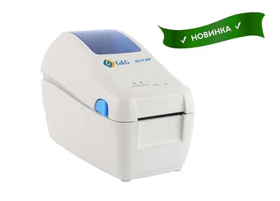 Термопринтер G&G GG-AT 60P, 2", 203dpi, 200мм/с, USB, Ethernet