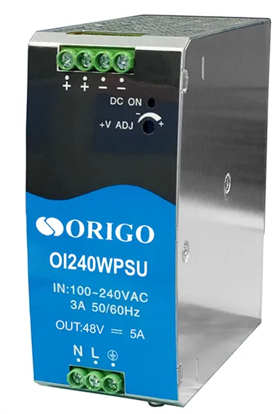 Источник питания ORIGO Power Supply for OIxxxx series, 240W, 48V DC output, -40 to 70 °C, DIN-Rail