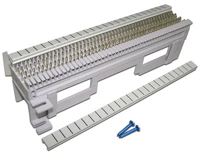 Кросс-панель Lanmaster LAN-WS66-50FT, настенная, 1U, 50×66, кат.5e