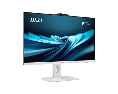 Моноблок MSI Pro AP272P 14M AiO 27" FHD(1920x1080)IPS AG Non-touch, Core i5-13500(2.5GHz), 8Gb(8*1) DDR5 SO-DIMM, 256GB SSD M.2, Intel Graphics,WiFi,BT,camera, WirelessKB&mouse Eng/Rus,No OS,1y war-ty, White