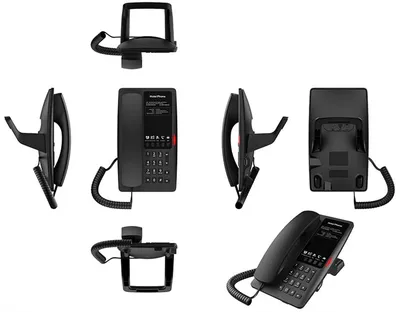 Телефон SIP Fanvil H4W-NC1, 2 линии, PoE, Wi-Fi 6, чёрный