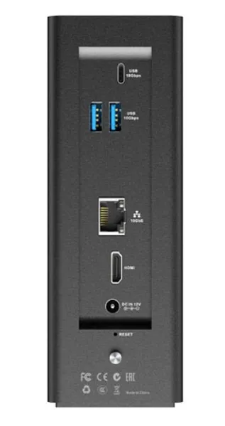 NAS TerraMaster F8 SSD Plus, 8 отсеков M.2 NVMe, 16ГБ, 10GbE