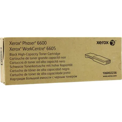 Картридж лазерный Xerox 106R02236, черный, повышенной емкости