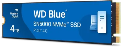SSD Western Digital WDS400T4B0E, PCIe 4.0, 4ТБ, M.2 2280