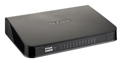 Коммутатор D-Link DES-1024A/E3A, неуправляемый, 24×100M