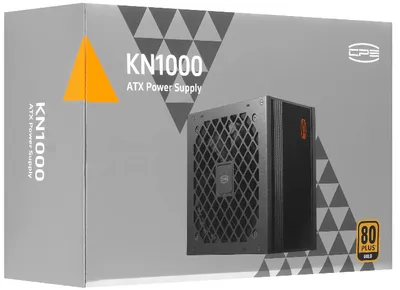 Блок питания PCCooler KN1000, 1000Вт, ATX3.1, 80+ Gold, Modular